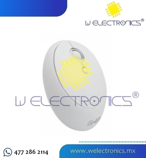 [MS-1362] MOUSE GHIA INALAMBRICO GM600B BLANCO