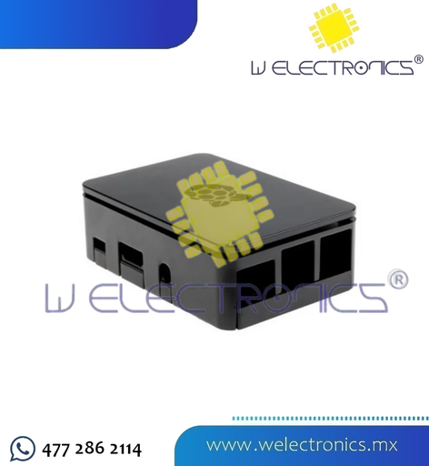 [RASP007] CARCASA NEGRA PARA RASPBERRY PI 4