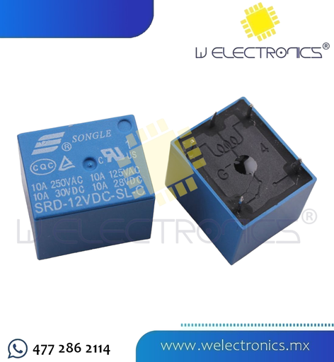 [803-697] RELEVADOR 10A 12V DC
