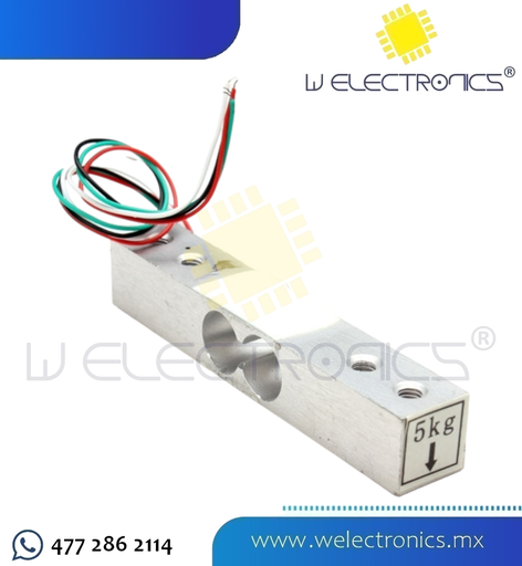 [SEN0038] SENSOR DE PESO/CARGA 5KG