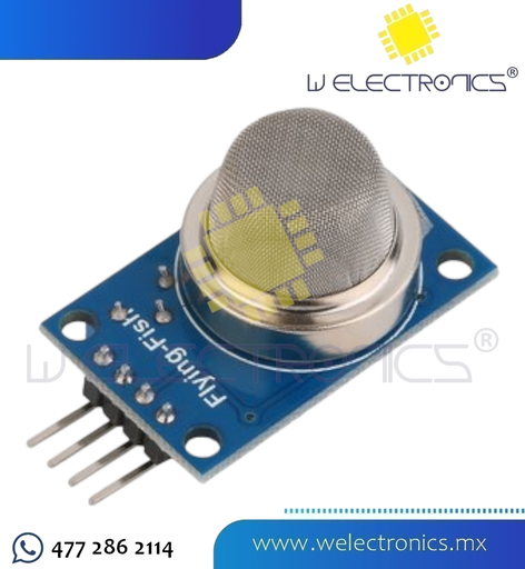 [SENMQ02] SENSOR DE HUMO METANO MQ-2