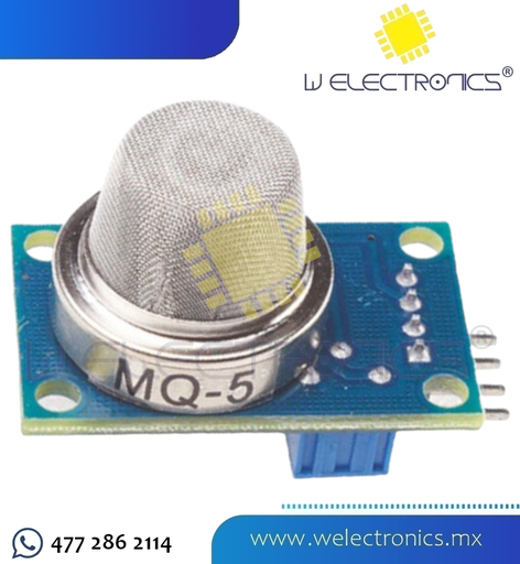 [SENMQ05] SENSOR DE GAS NATURAL MQ-05