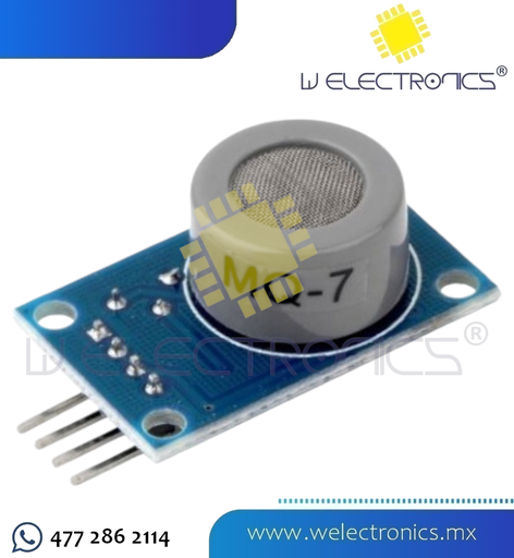 [SENMQ07] SENSOR DE MONOXIDO DE CARBONO MQ-7