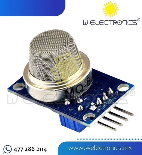 [SENMQ08] SENSOR DE GAS DE HIDROGENO MQ-8