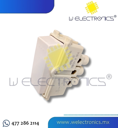 [48083] INTERRUPTOR 3 VÍAS 125V 60HZ 10A