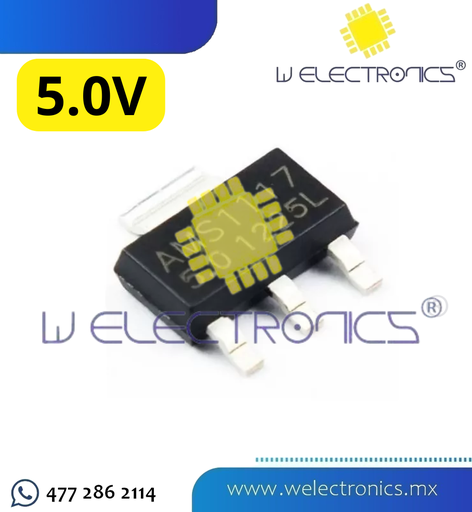 [RE1117-06] REGULADOR DE 5.0V AMS1117