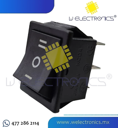 [835-084] SWITCH PUSH DE DOBLE POSICION 2P-4T