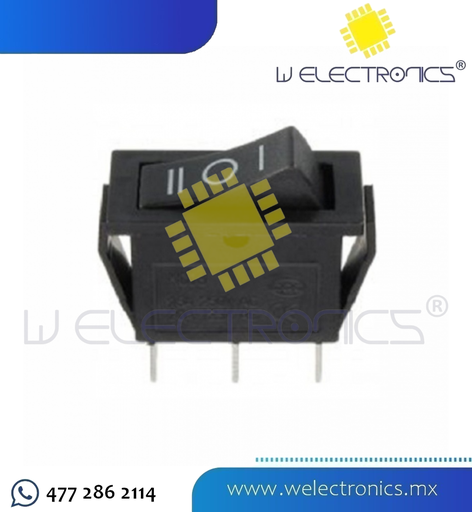 [835-087] SWITCH DOBLE POSICION C/3 PATAS 10A 250V