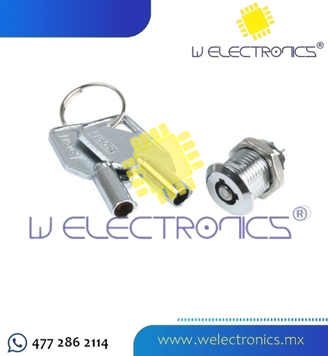 [835-202] SWITCH MINI DE LLAVE REDONDA 10A