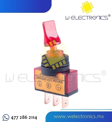 [835-271] SWITCH PALANCA 3P 1P-2T 20A 12V