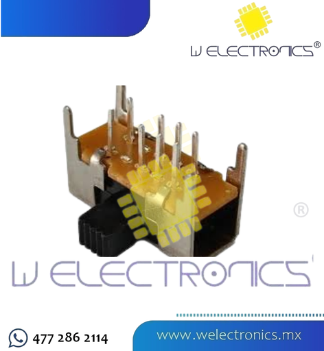 [835-793] SWITCH DE PALANCA 8 PATAS 3 PASOS 50V 0.5A