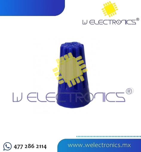 [520-525] CAPUCHONES DE ROSCA CALIBRE 10-12 AZUL