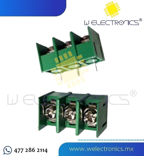 [870-371] TERMINAL P/CI 3 PINES CON TORNILLOS