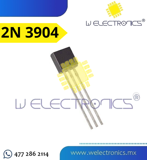 [TRA3904] 2N3904 NPN 40V 200MA HFE 30-300 TO-92