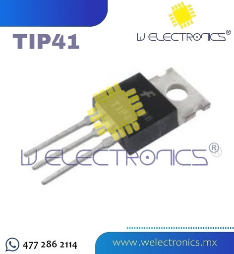 [TRAT41C] TIP41C NPN 100V 6A HFE 15-75