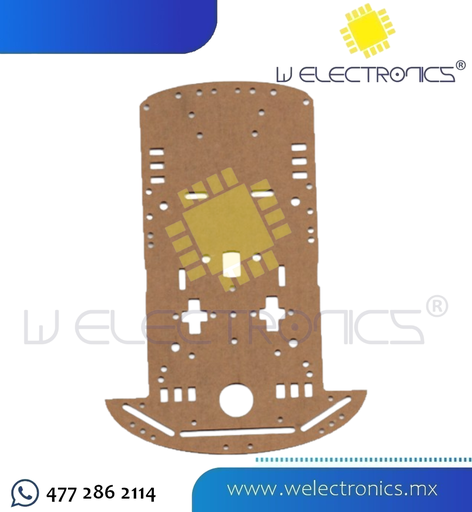 [KIT0018] CHASIS DE CARRO ROBOT