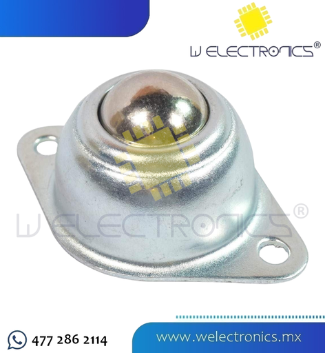 [870-007] RUEDA LOCA DE METAL