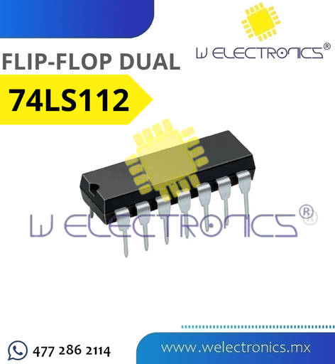 [CIR0112] 74LS112 FLIP-FLOP DUAL