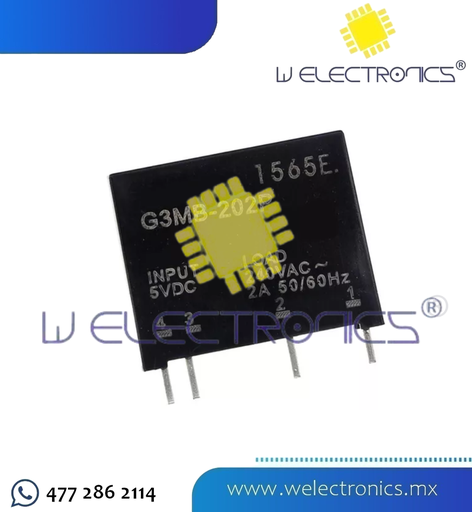 [RELSO01] RELEVADOR DE ESTADO SOLIDO 5V, 240 VAC 2A
