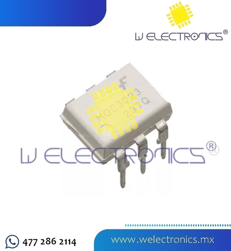 [CIR3023] MOC3023 OPTOACOPLADOR CON SALIDA A TRIAC