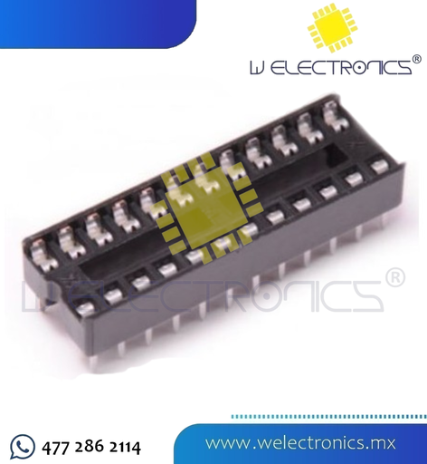 [BCI0024] BASE PARA CIRCUITO INTEGRADO DE 24PINES