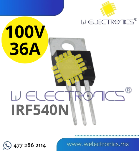 [MOSF540] MOSFET IRF540N 100V 36A