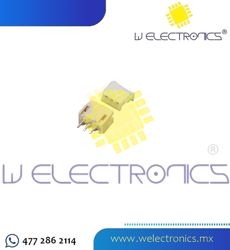 [CON-203] TERMINAL MOLEX JST 2.0 HEMBRA-MACHO 3 PINES