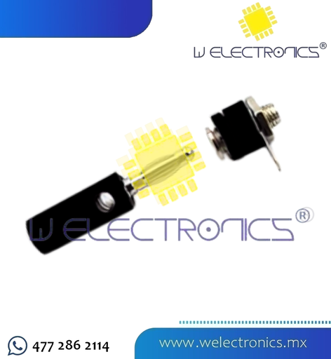 [CON0003] CONECTOR BANANA HEMBRA/MACHO 4MM NEGRO