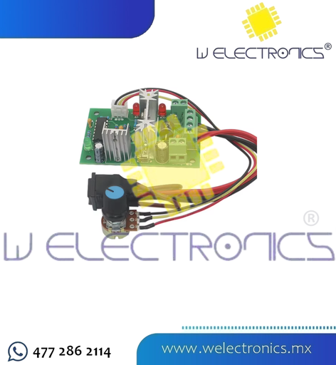 [MOT-001] CONTROLADOR DE VELOCIDAD REVERSIBLE 120W 10-30V