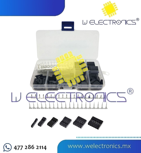 [KIT0011] KIT DE CONECTORES DUPONT 2.54MM 310 PZ
