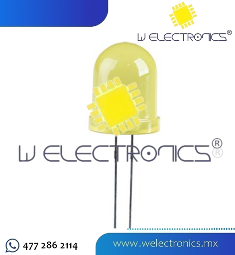 [LED1012] LED DIFUSO 10MM AMARILLO
