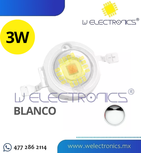 [SMD3W05] LED SMD 3W BLANCO