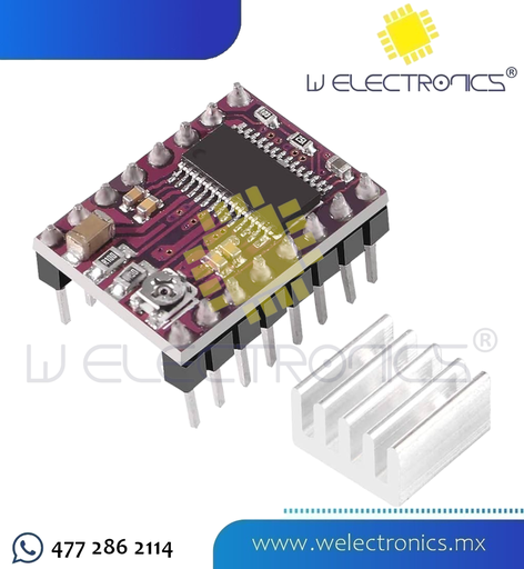 [MOD0013-1] MODULO CONTROLADOR DE MOTOR PASO A PASO DRV8825