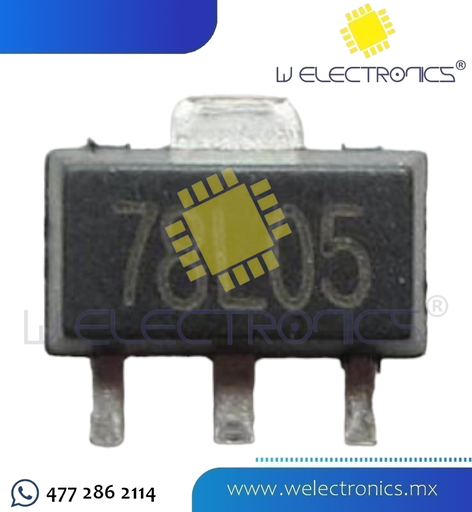[SMD7805] SMD REGULADOR DE VOLTAJE 7805 SOT-89