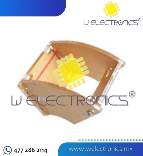 [LCD0005-1] CASE DE ACRILICO PARA PANTALLA OLED 128X64 0.96"