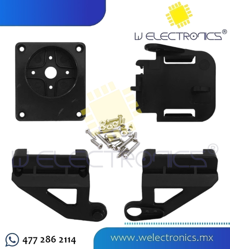 [SER0007] SOPORTE PARA SERVO 2 EJES FPV P/SG90 (SIN SERVO)
