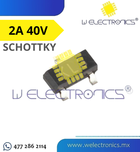 [DSMD-09] DIODO SMD SCHOTTKY 2A 40V SS24