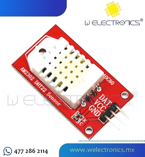 [SEN0008-1] DHT22 AM2302 SENSOR DE HUMEDAD Y TEMPERATURA