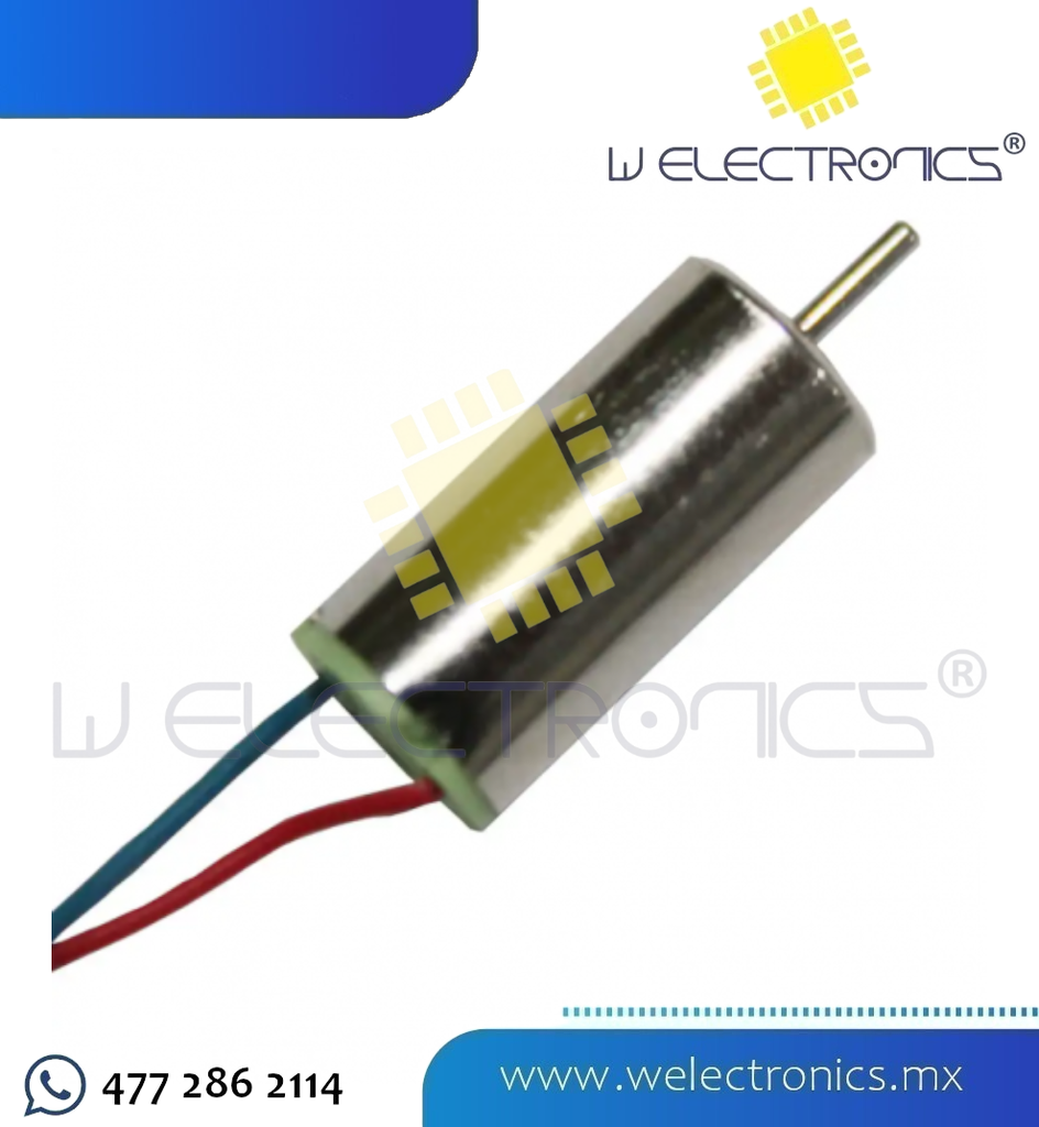 MINI MOTOR ELECTRICO DC 5V 15000 RPM | W Electronics
