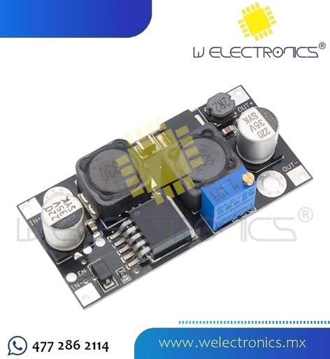 [MOD0071-3] MODULO CONVERTIDOR BOOSTER STEP UP XL6019 40V 5A