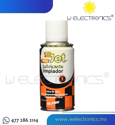 [CN-291] LIMPIADOR Y LUBRICANTE CON SILICON SILIJET
