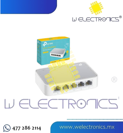 [NIC-790] SWITCH TP-LINK 5 PUERTOS PARA RJ45
