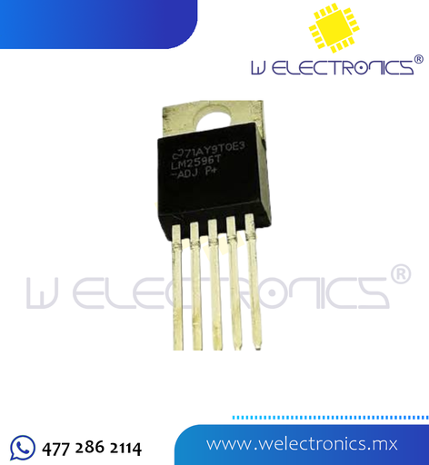 [CI2596A-1] LM2596 REGULADOR DE VOLTAJE DC STEP DOWN 3A ADJ
