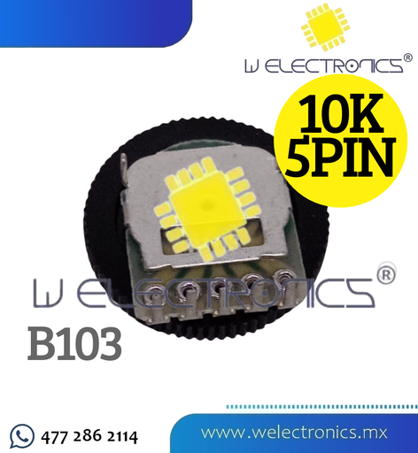 [POT-A01] POTENCIOMETRO DE AJUSTE TIPO B103 10K 5 PINES