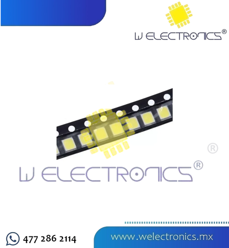 [L3535-10] LED SMD 3535 BLANCO FRIO 2W 6V