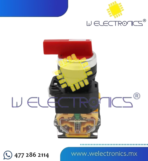 [INTSEL3PM2] INTELECTOR SELECTOR 3 POSICIONES ESTABLE NEGRO 22M