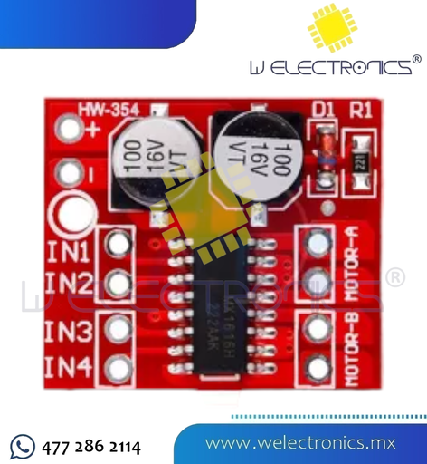 [MOD0010-1] MINI PUENTE H L298 1.5A