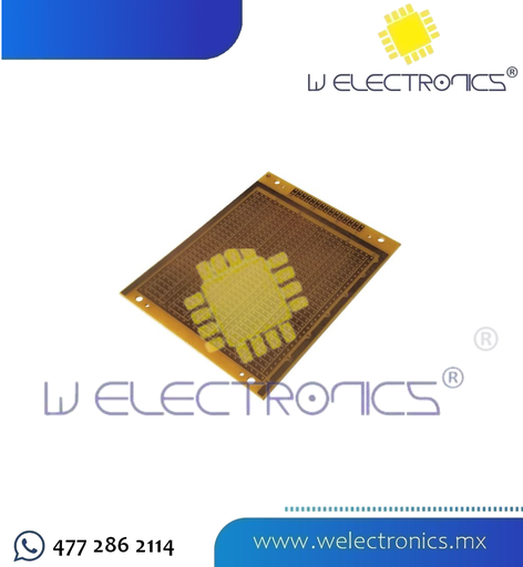 [690-533] PLACA FENOLICA DE 9.5 X 7.2 CM
