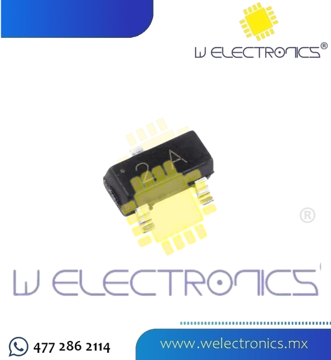 [SMD-3906] SMD TRANSISTOR SOT-23 3906/2A 40V 200MA PNP