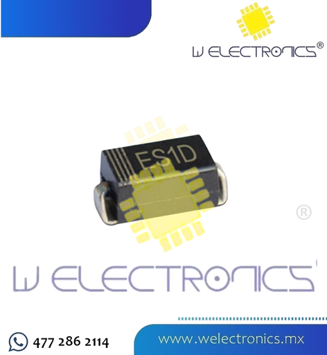 [DSMD-40] DIODO RECTIFICADOR ES1D 1A 200V